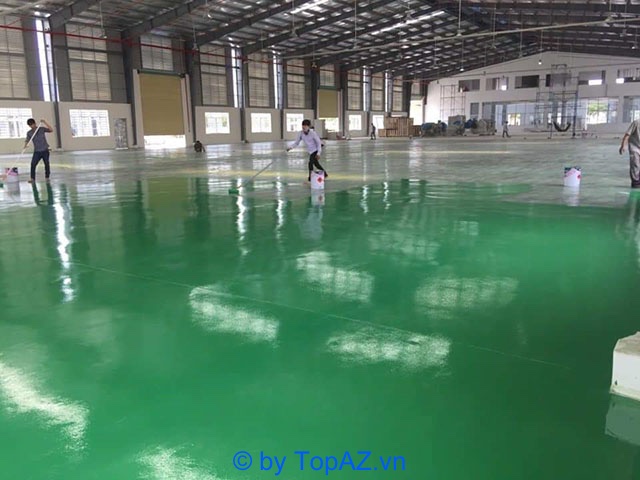 sơn epoxy sàn nhà xưởng đồng nai