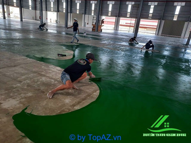 Professional epoxy paint factory in Tay Ninh