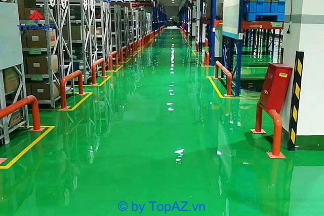 sơn Epoxy nhà xưởng tại Tây Ninh 