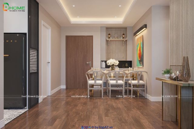 công ty thiết kế nội thất chung cư uy tín ở Hà Nội 