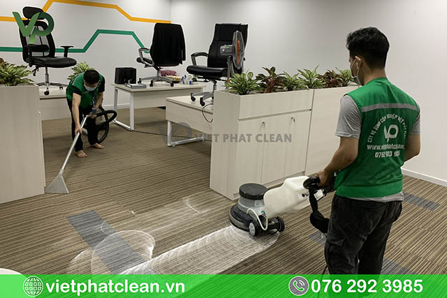 Việt phát Clean giặt thảm văn phòng tại TPHCM giá rẻ tốt nhất 