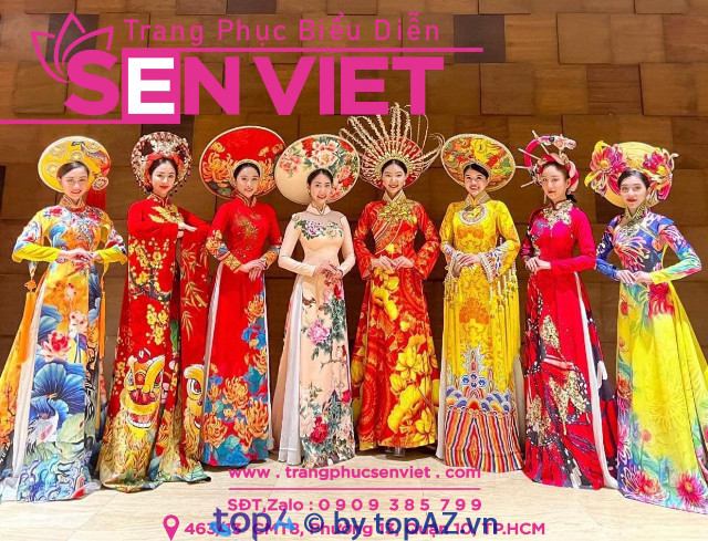 trang phục áo dài của Sen Việt 