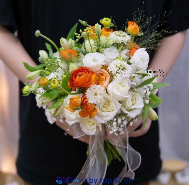Hoa cưới đẹp Annie Vy 