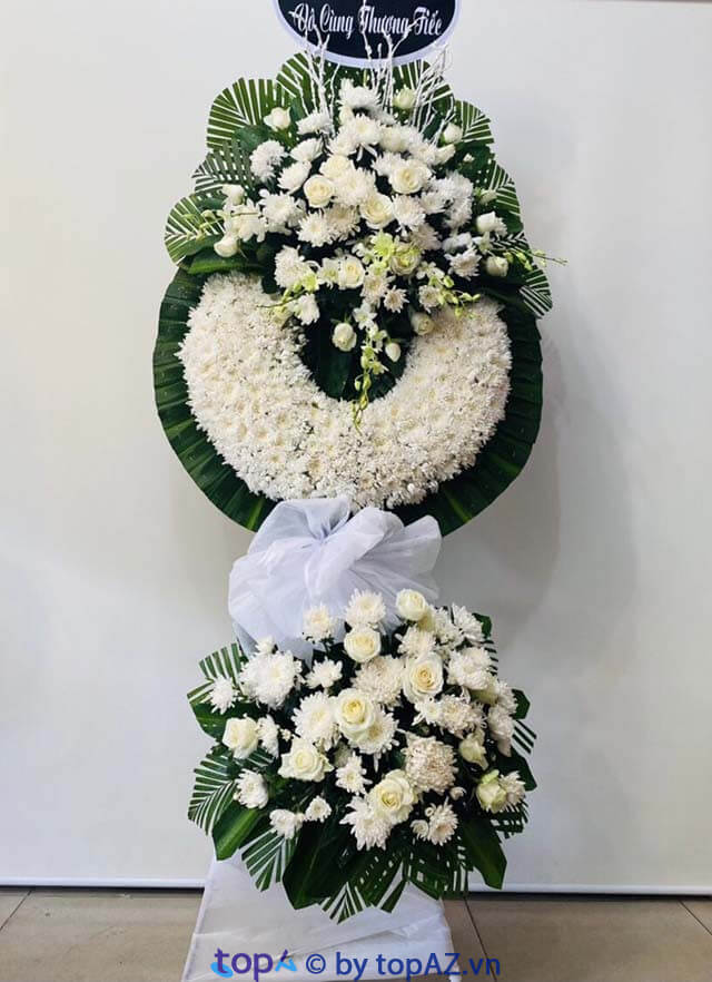 địa chỉ đặt hoa viếng đám tang đẹp tại Bình Thạnh