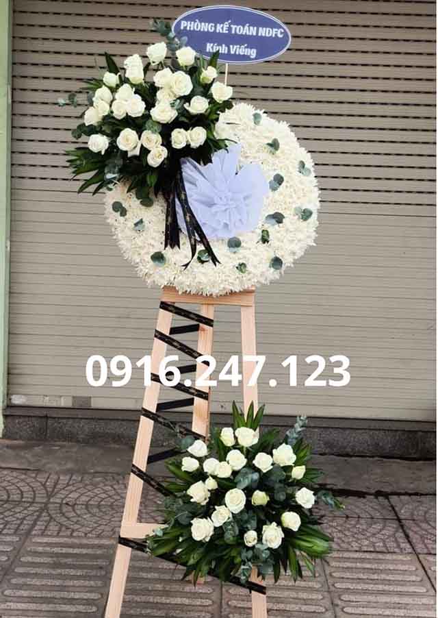 Shop đặt hoa tươi chia buồn tại quận Tân Bình, hoa tươi Vina
