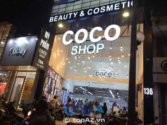 Coco Shop là cửa hàng mỹ phẩm chất lượng ở Hà Nội 
