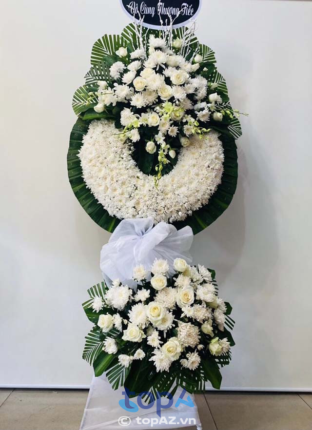 shop đặt kệ hoa tang chia buồn ở Quận Tân Phú