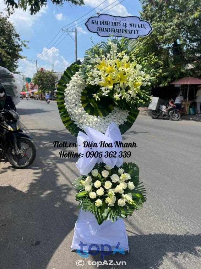 địa chỉ đặt hoa viếng đám tang tại Phú Nhuận 