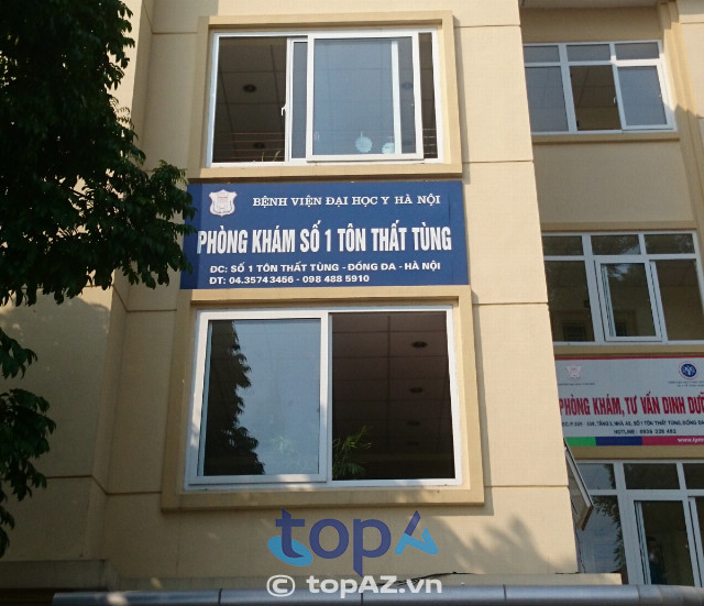 Phòng khám số 1, BV Đại học Y Hà Nội.