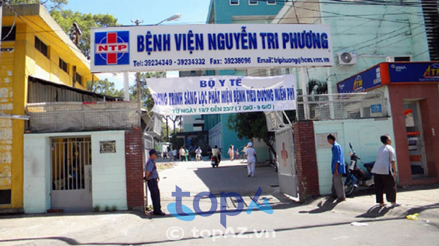 Bệnh viện Nguyễn Tri Phương-cơ sở chuyên khám và điều trị đái tháo đường tại TPHCM.