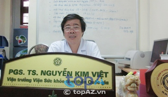 Phó giáo sư - Tiến sĩ Nguyễn Kim Việt - bác sĩ chữa trầm cảm tại Hà Nội