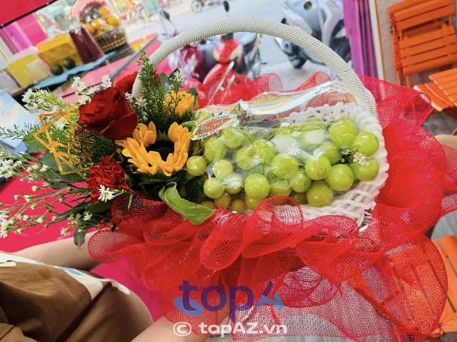 cửa hàng giỏ quà trái cây ở quận Tân Bình 