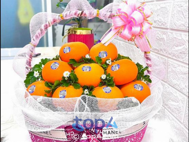 cửa hàng bán giỏ quà trái cây đẹp ở quận Tân Bình