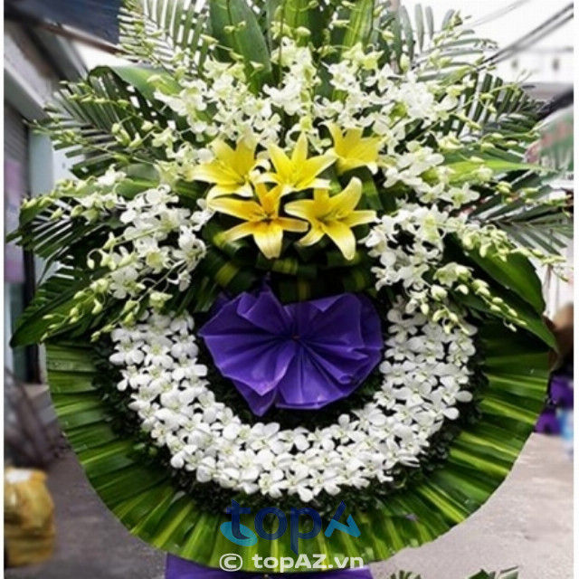 địa chỉ đặt vòng hoa viếng đám tang ở Ba Đình