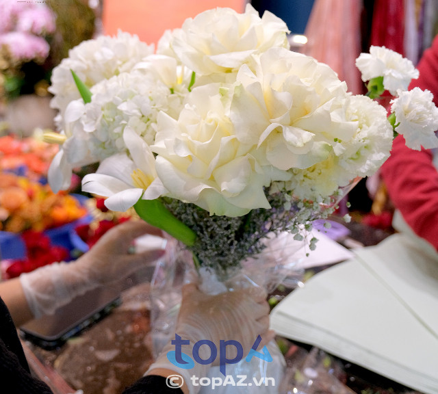đặt làm hoa cưới tại FLoLi quận Hoàn Kiếm