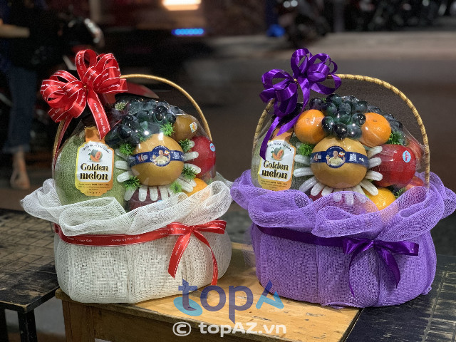 cửa hàng bán giỏ quà trái cây tại Gò Vấp