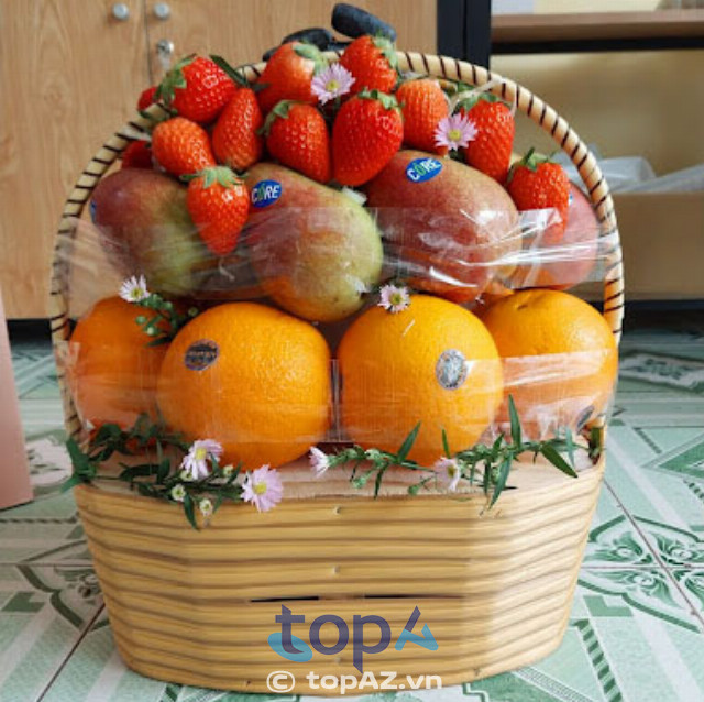 cửa hàng bán giỏ quà trái cây quận Tân Phú