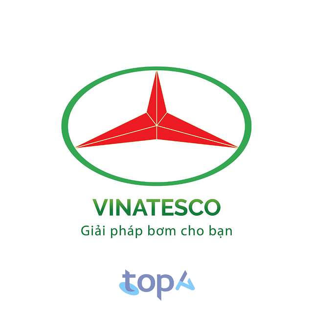 logo VINATESCO: công ty TNHH dịch vụ kỹ thuật Việt Nam