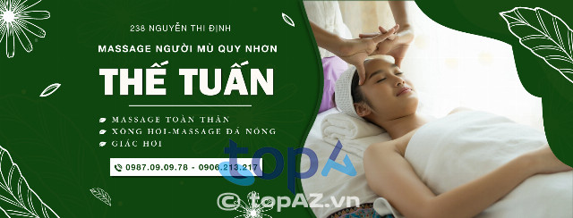 địa chỉ massage khiếm thị ở Quy Nhơn