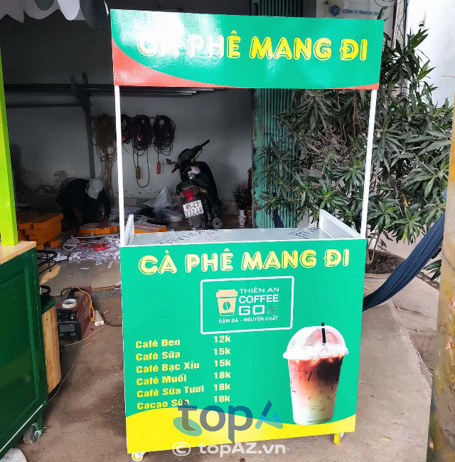 xe bán cafe di động Phúc Khang