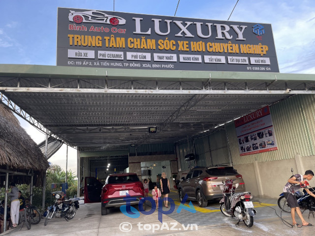 Bình AutoCar Luxury - trung tâm chăm sóc, bảo dưỡng ô tô tại Bình Phước