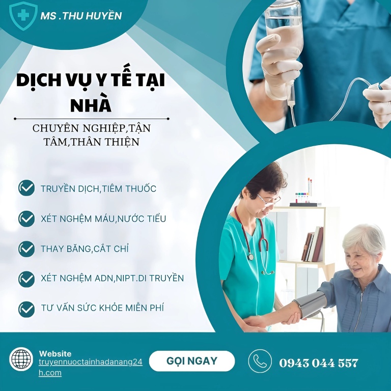Dịch vụ truyền nước tại nhà Đà Nẵng - Ms Thu Huyền Dịch vụ truyền nước tại nhà Đà Nẵng - Ms Thu Huyền