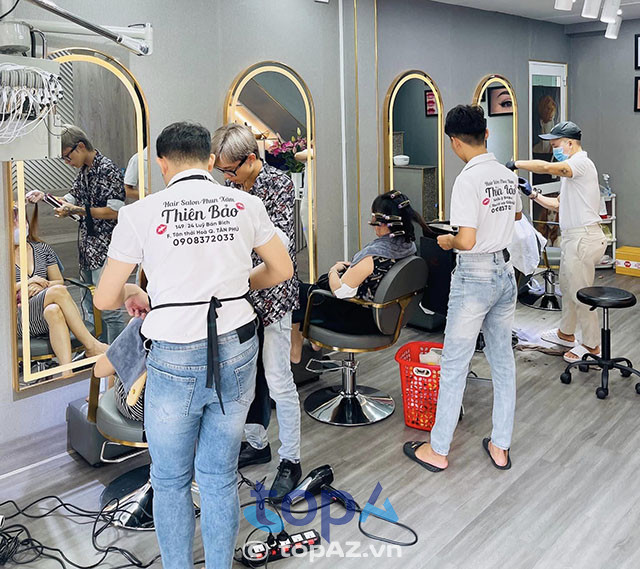 salon làm tóc ở quận Tân Phú uy tín