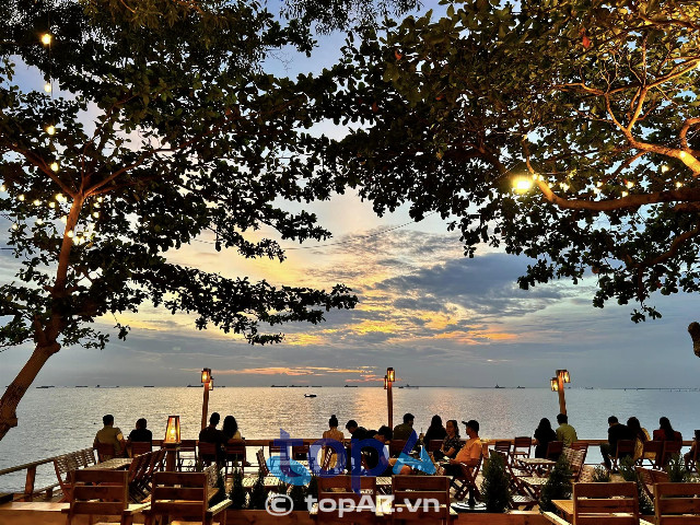 quán cafe view biển tại Vũng Tàu đường Trần Phú
