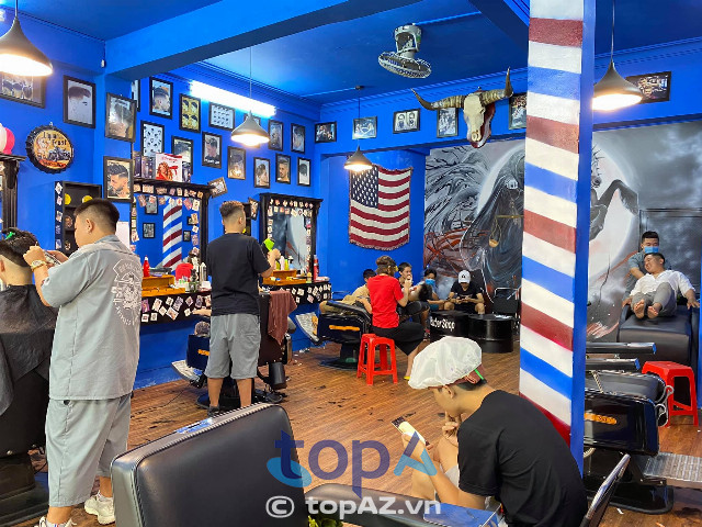 tiệm cắt tóc nam ở Bình Dương