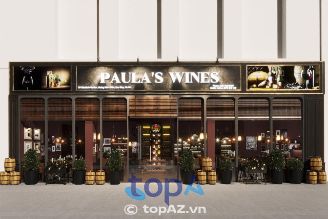 Nhà hàng rượu vang Paula’s Wines Hà Nội 