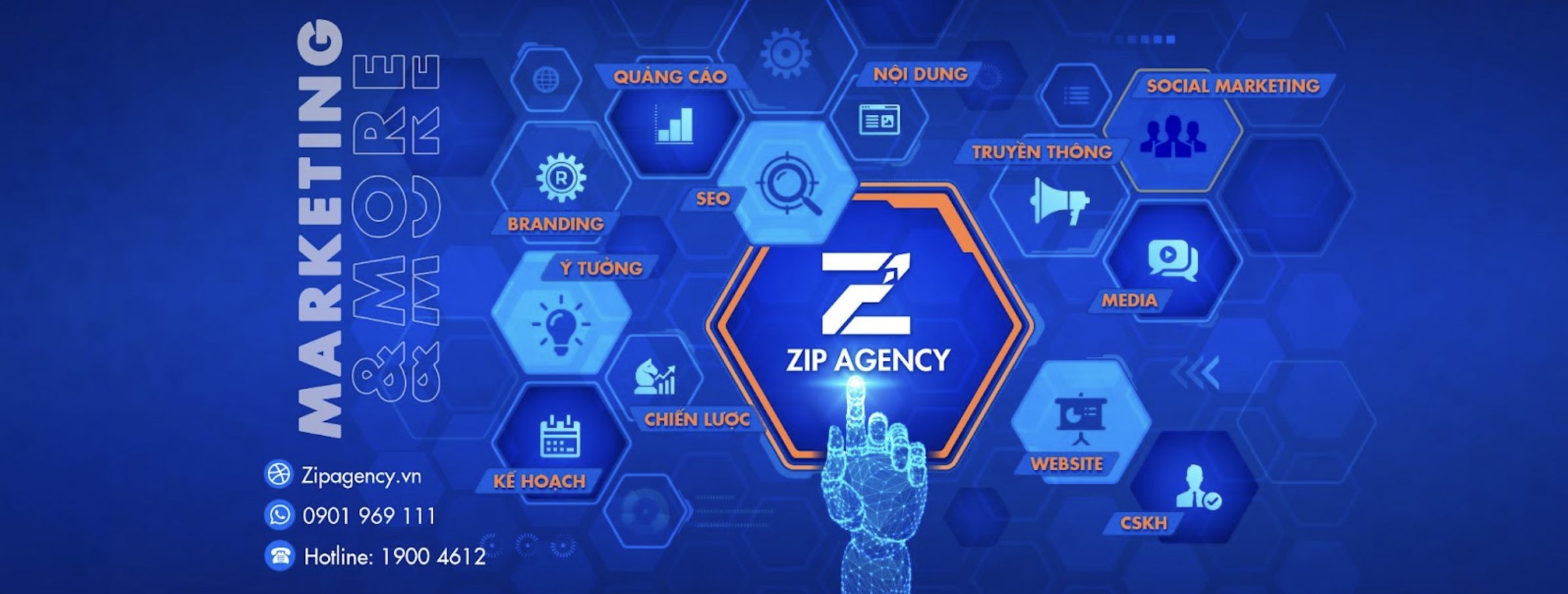 Ảnh bìa ZIP Agency: Công ty Marketing trọn gói uy tín