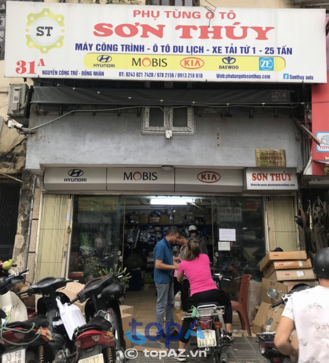 Phụ tùng ô tô Sơn Thúy Hà Nội 