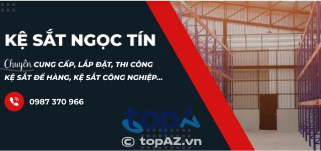 Kệ sắt lắp ráp ngọc Tín