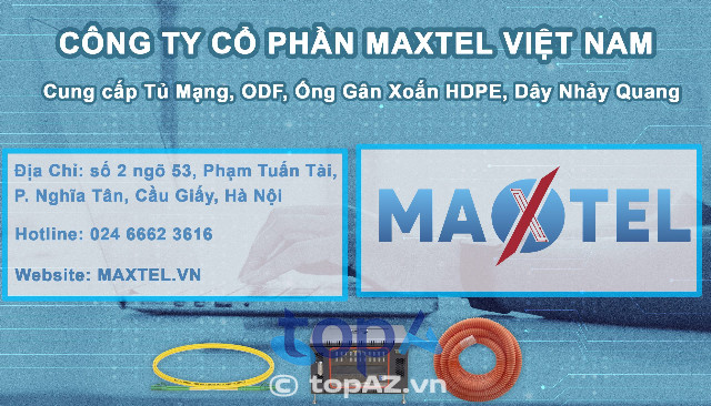 Maxtel Việt Nam: Dẫn đầu xu thế công nghệ và viễn thông