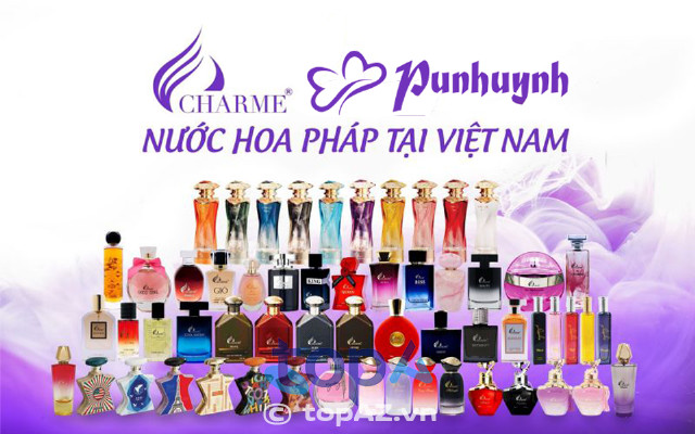 PunHuynh cung cấp nhiều loại nước hoa Charme, phù hợp với nhiều nhóm đối tượng khác nhau