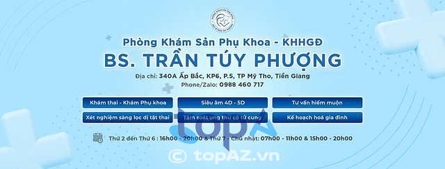 Ảnh bìa Phòng khám Sản Phụ khoa – KHHGĐ BS. Trần Túy Phượng