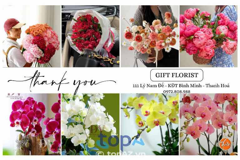 Shop Gift Florist tại TP. Thanh Hóa