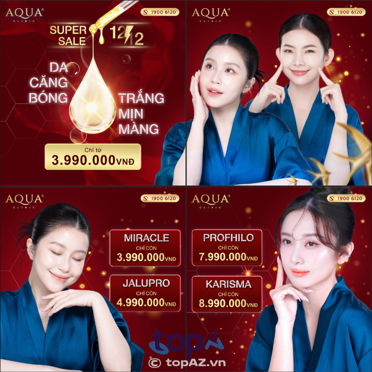 Dịch vụ tại Aqua Clinic