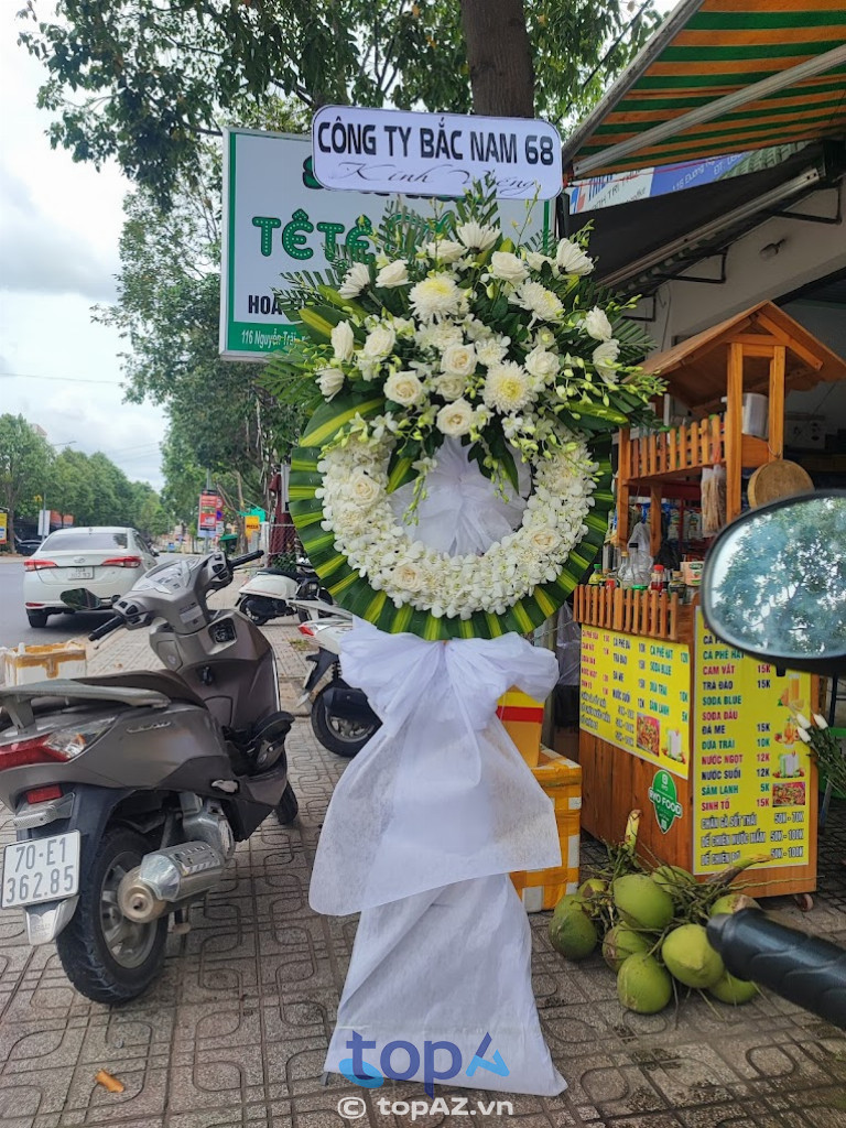 Tê Tê Flowers Shop là địa chỉ đặt hoa chia buồn ở TP. Tây Ninh