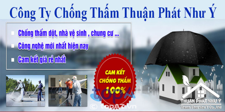 Đơn vị chống thấm Thuận Phát Như Ý tại Quận 9