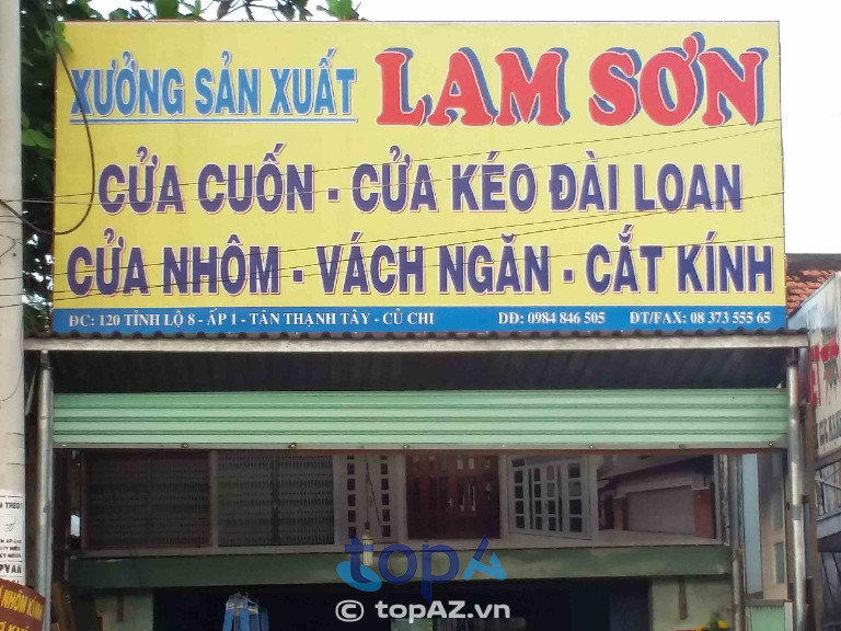 Xưởng Lam Sơn - Công ty TNHH Đạt Linh Trang