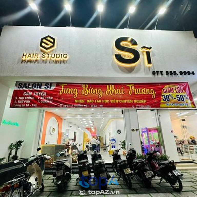 salon tóc dĩ an làm đẹp nhất Sĩ Hair Salon là một trong những salon tóc nổi tiếng được nhiều người yêu thích tại Dĩ An