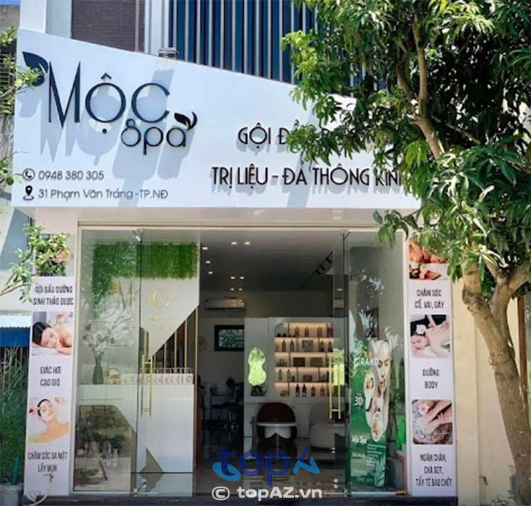 Mộc Spa gội đầu dưỡng sinh tại TP. Nam Định