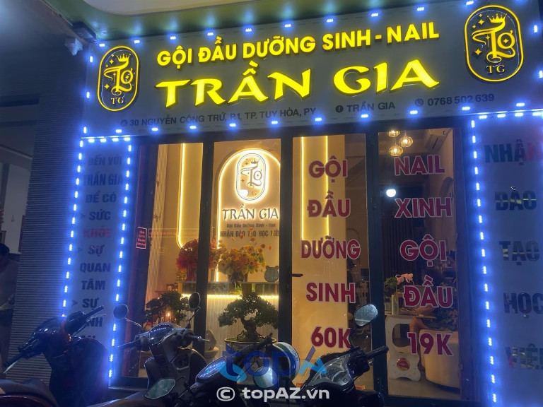  Trần Gia Spa gội đầu dưỡng sinh tại TP. Tuy Hòa