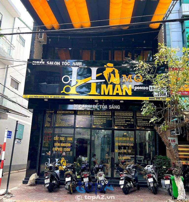 Salon tóc nam Hman MQ TP Quảng Ngãi