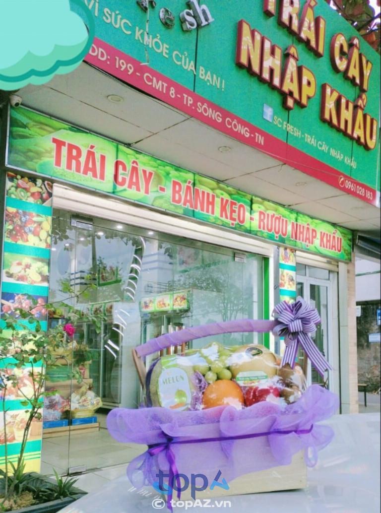 Shop giỏ traiis cây SC Fresh tại TP. Sông Công