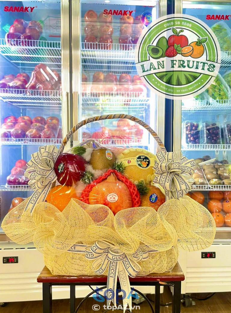 Shop giỏ trái cây Lan Fruit tại TP. Thái Nguyên