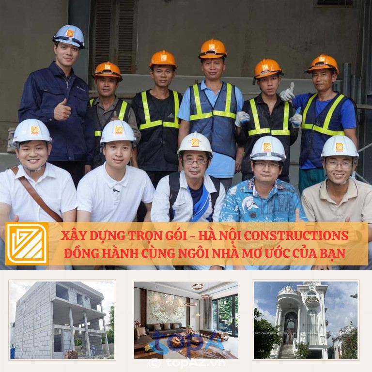 Công ty xây nhà trọn gói Hà Nội Constructions tại TP. Vĩnh Yên