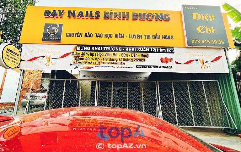 Dạy Nails Bình Dương - Diệp Chi Dĩ An