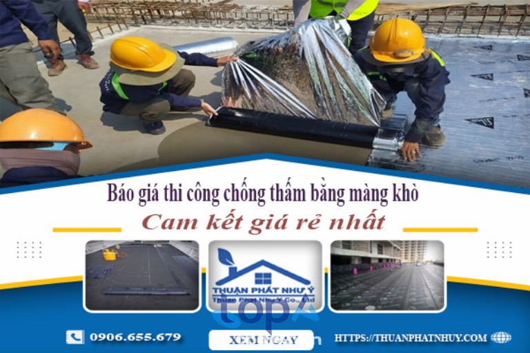 Đơn vị chống thấm Thuận Phát Như Ý tại Q. Tân Bình